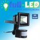 foco proyector full-led  /50watt/con sensor/ envios  a todo chile