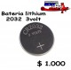 bateria lithium 2032  3volt/precio: $ 1.000