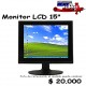 monitor lcd 15