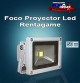 foco proyector led rentagame 50 watt/220 volt, luz fria