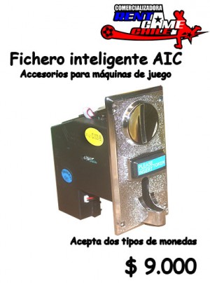 RENTAGAME CHILE Repuestos en Chile en Santiago |  Fichero inteligente aic  precio: $ 9.000 pesos, Rentagame: maquinas de juego:  accesorios,repuestos, servicio tecnico