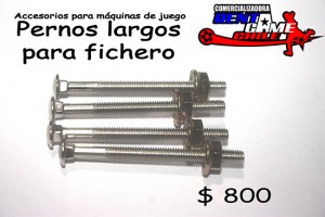 RENTAGAME CHILE Repuestos en Chile en La Cisterna |  Pernos largos para fichero 2 pulgadas/precio: $ 800 pesos, Rentagame: maquinas de juego:  accesorios,repuestos, servicio tecnico