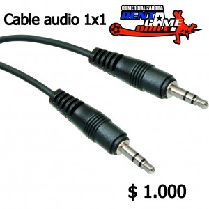 RENTAGAME CHILE Repuestos en Chile en La Cisterna |  Cable audio 1x1 precio oferta: $ 1.000, Rentagame: maquinas de juego:  accesorios,repuestos, servicio tecnico