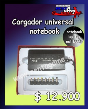 RENTAGAME CHILE Repuestos en Chile en La Cisterna |  Cargador universal notebook precio oferta: $ 12.900, Rentagame: maquinas de juego:  accesorios,repuestos, servicio tecnico