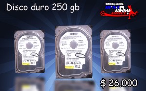 RENTAGAME CHILE Repuestos en Chile en La Cisterna |  Disco duro 250 gb/insumos de computacion/precio: $ 26.000, Rentagame: maquinas de juego:  accesorios,repuestos, servicio tecnico