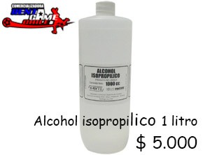 RENTAGAME CHILE Repuestos en Chile en La Cisterna |  Alcohol isopropilico 1 litro/oferta de rentagame $ 5.000, Rentagame: maquinas de juego:  accesorios,repuestos, servicio tecnico