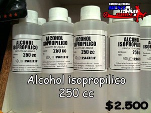 RENTAGAME CHILE Repuestos en Chile en La Cisterna |  Alcohol isopropilico 250 cc/precio oferta: $ 2.500, Rentagame: maquinas de juego:  accesorios,repuestos, servicio tecnico