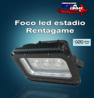 Rentagame chile Repuestos en Chile en Santiago |  Foco led estadio  rentagame 150 watt/ultimas unidades, Iluminacion led, ahorre hasta un 90% de energia electrica