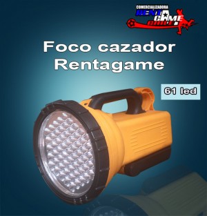 Rentagame chile Repuestos en Chile en Santiago |  Foco cazador rentagame/61led alto alcance y luminosidad., Iluminacion led, ahorre hasta un 90% de energia electrica