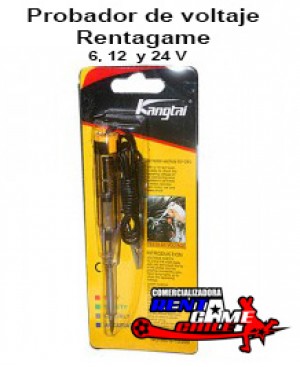 Rentagame chile Repuestos en Chile en Santiago |  Probador de voltaje rentagame / 6, 12  y 24 v, Rentagame: maquinas de juego,accesorios, repuestos y serv. tecnico