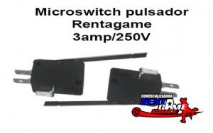 Rentagame chile Repuestos en Chile en La Cisterna |  Microswitch pulsador rentagame 3 amp/250 volt/maquinas de juego, Rentagame: maquinas de juego,accesorios, repuestos y serv. tecnico