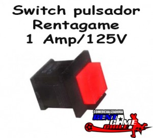 Rentagame chile Repuestos en Chile en La Cisterna |  Switch pulsador rentagame /1 amp /125 volt, Rentagame: maquinas de juego,accesorios, repuestos y serv. tecnico