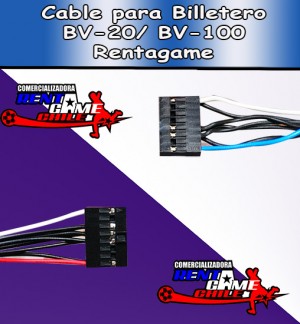 Rentagame chile Repuestos en Chile en La Cisterna |  Cable para billetero bv-20/bv-100 rentagame /maquinas de juego, Rentagame: maquinas de juego,accesorios, repuestos y serv. tecnico