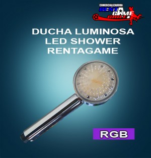 Rentagame chile Repuestos en Chile en La Cisterna |  Ducha led  luminosa multicolor rentagame/envios a todo chile, Iluminacion led, ahorre hasta un 90% de energia electrica