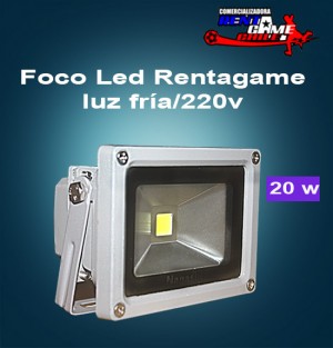 Rentagame chile Repuestos en Chile en La Cisterna |  Foco led rentagame/ 20 watt/luz fr&iacute;a/ventas a todo chile, Iluminacion led, ahorre hasta un 90% de energia electrica